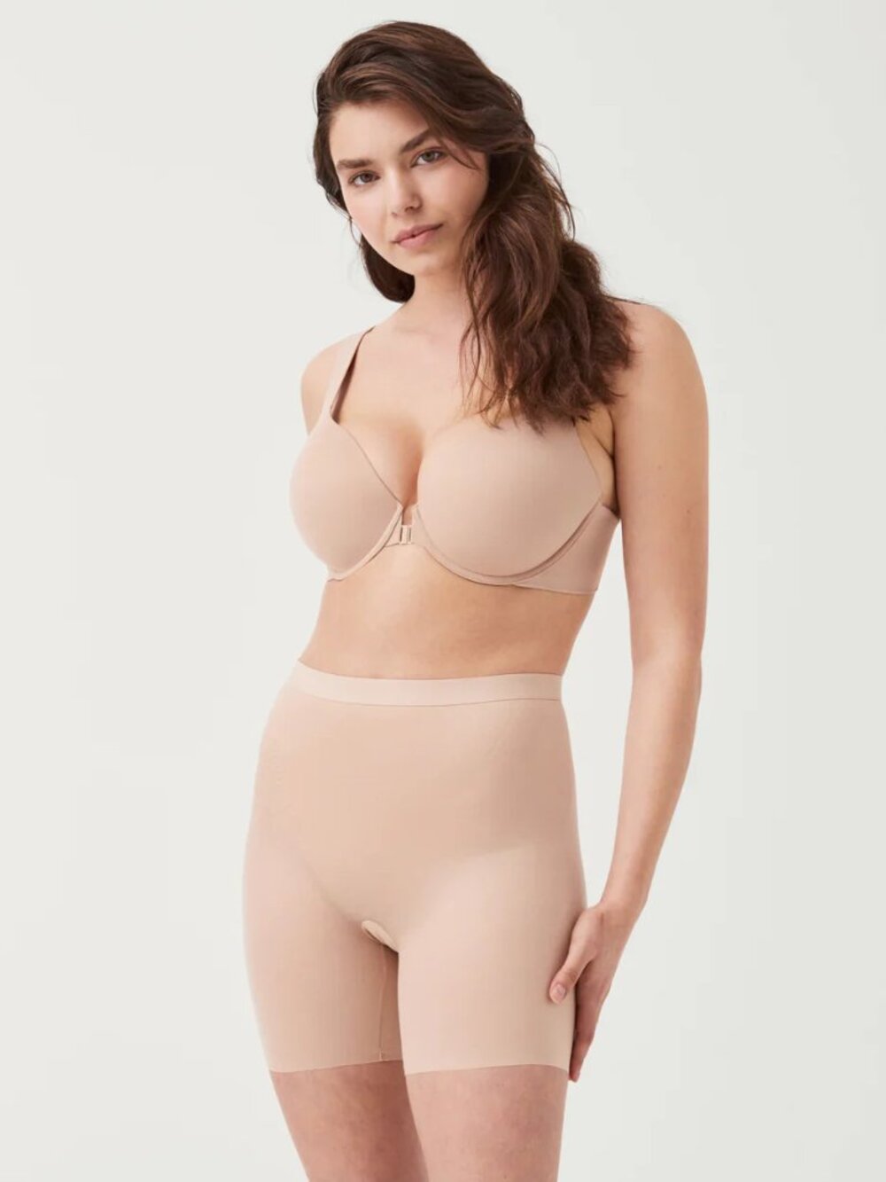 Spanx Nude High‎ Waist Shaping Shorts